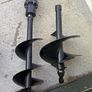 Mini Digger/Mini Skid Steer Augers in stock Image 3