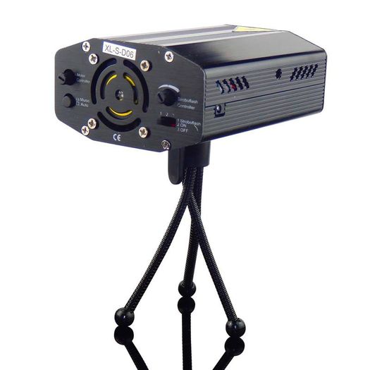 Mini Laser Projector Stage Lighting LED Lights Party DJ Disco