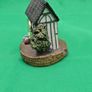 Vintage Cottage House JAPAN MOVT Quartz Clock Ornament Image 5