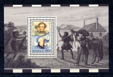 1991 Australia Exploration of Albany Western Australia - Miniature Sheet - Mint Never Hinged