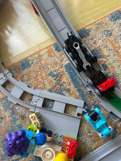 Huge Lego Duplo Joblot / Electric Train and Tracks