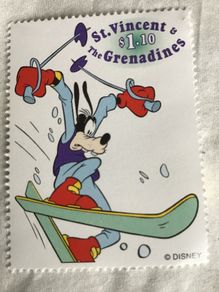 Disney stamp