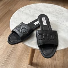 Jimmy Choo OCHO Leather slides