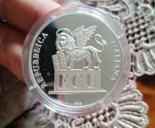 1992 Italy Silver Proof Medal
