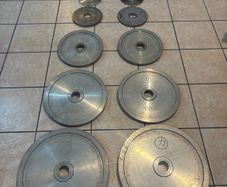 Strengthmax Ultra Thin Steel Olympic Weights!!!