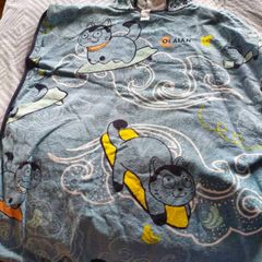 Kids swim poncho towel