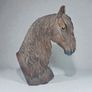 Large horse head statue Image 2