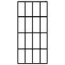 Walk-in Shower Screen Tempered Glass 118x190 cm Image 3
