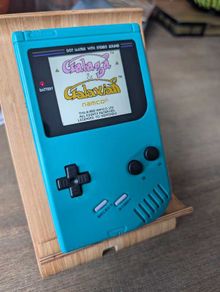 Gorgeous modded Gameboy - Gameboy DMG in new Blue Shell with IPS LCD Upgrade - #429