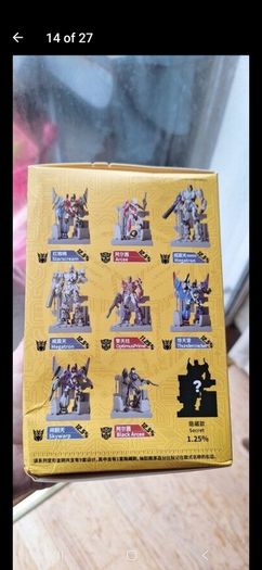 transformers Bumblebee 6 blind boxes
