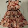 Yumi pink floral Dress size 9-10 Image 3