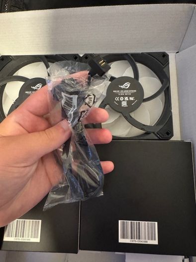 2x ASUS ROG MF-12S ARGB Magnetic Daisy-Chain Fans (120mm)