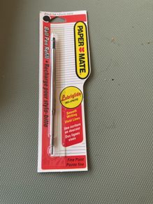 Papermate black ink pen refills