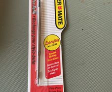 Papermate black ink pen refills