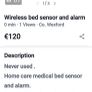 wireless bed sensor and alarm Image 9