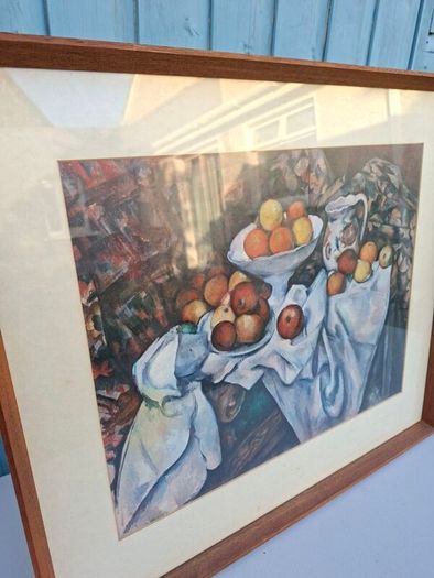 Vintage Framed Cezanne Prjnt