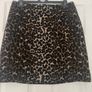 Dunnes Stores Leopard Print Mini Skirt - Size 14 - Lined Image 2