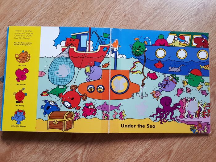 Mr.Men and Little Miss: A Magnetic Complete-the-picture Book