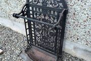 antique cast iron umbrella stand