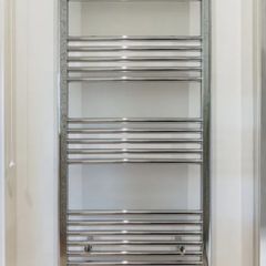 1200 x 500 Straight Heated Towel Rail