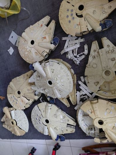 Vintage Original Star Wars toy parts massive lot
