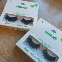 Two packs of false eyelashes for Patricks day