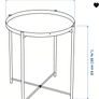 White side coffee table Image 2