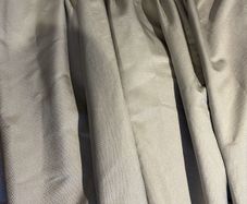 Curtains- Grey large custom made pair