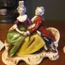 Early Goebel Matching Pair of Couple Figurines. Image 2