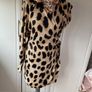 dress Bnwt H&M aminal print wrap shirt dress medium Image 7