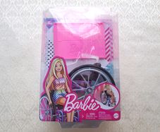 Barbie doll wheelchair with ramp, new in original packaging