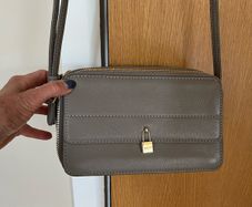 Paul Costello  camera taupe bag . New