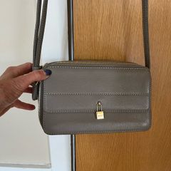 Paul Costello  camera taupe bag . New