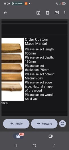 oak mantle beam