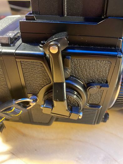 Bronica etrsi medium format camera