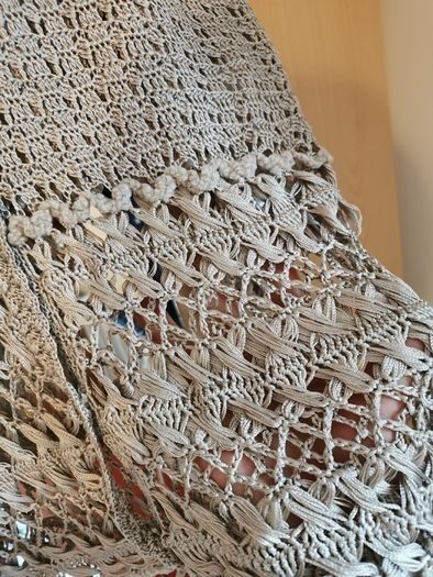 Claire Kennedy Connemara Collection hand kintted cardigan UK 12