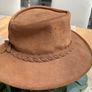 Tan / Brown Leather Hat Image 2