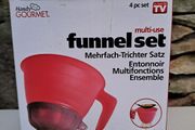 Multi-use funnel set