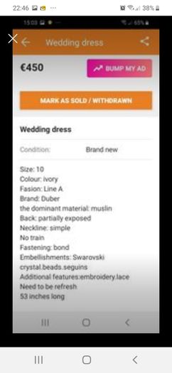 Wedding dress
