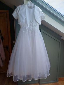 Communion dress and accessories