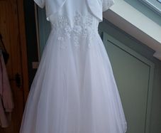 Communion dress and accessories