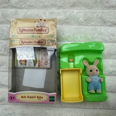 Sylvanian Families Milk Rabbit Baby 5063 Damaged Box Please see pictures