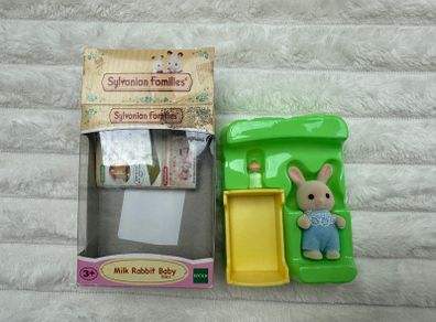 Sylvanian Families Milk Rabbit Baby 5063 Damaged Box Please see pictures