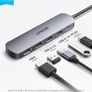 USB C Hub, 5-in-1 USB Hub for Laptops, 4K HDMI Multiport Adapter with 90W Max Power Delivery, USBC & USBA Data Ports USB C Dongle, Compact for MacBook, Dell, and More (Charger Not Included) Image 2