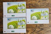 2006 Ireland Ryder Cup Matches Commemorative Stamps Booklet Pane featuring sets issued to commemorate Ryder Cup in Ireland with golf ball Mint Never Hinged (MNH). Hibernian HP1