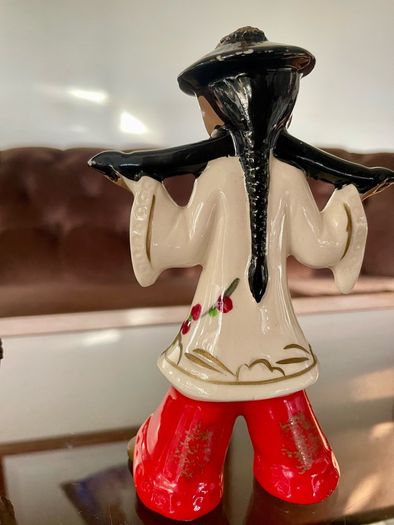 Rare Kitsch Mantle Decor 1950s