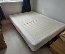 Double and single bed frames