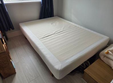 Double and single bed frames