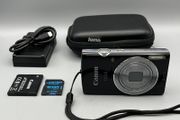 Canon IXUS 145 16MP Digital Camera Black - Full Kit
