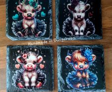 Slate Drinks Coaster Set